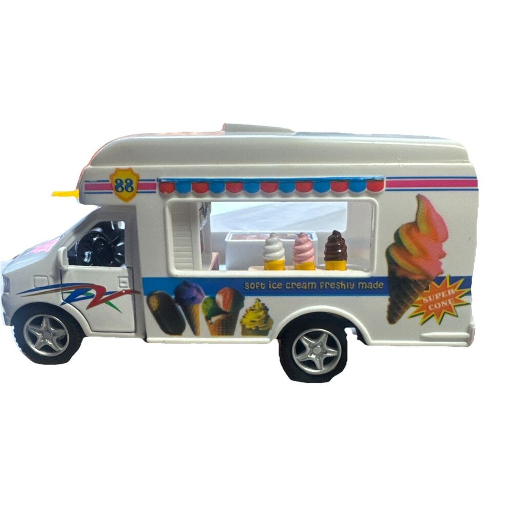 KinsFun Pullback Action Ice Cream‎ Vending Truck
